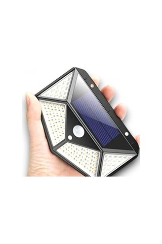 Yx-100 100 Led Solar Bahçe Aydınlatma Lambası Hareket Sensörlü 3 Modlu