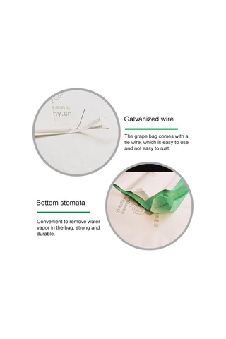 100pcs Su Geçirmez Üzüm Ambalaj Torbası Kağıt Torba Meyve Koruyucu Çanta, Spesifikasyon: 29x38, Rastgele Renk Dağıtım, Boyut:29x38