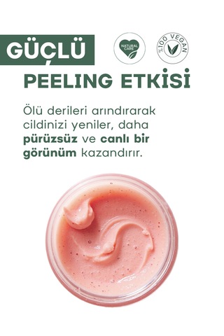 Kayısı Aromalı Vegan Body Scrub Peeling 800 Ml