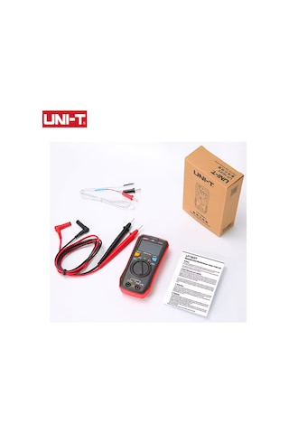 Unit Ut123t Cepte Taşınabilir Dijital Led Ekranlı Multimetre Ölçü Aleti