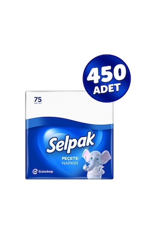 Selpak® Klasik Peçete 75 x 6 Paket