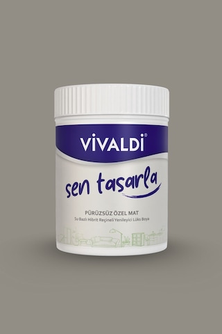 Vivaldi Tüm Yüzeyler İçin Su Bazlı Akrilik Yenileme Boyası 0,5 L