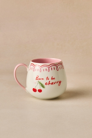 Karaca Cherry Time Kupa 355 Ml Pembe