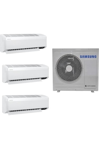 Samsung Wind Free Multi 1+3 AJ068TXJ4KH/EA 9+9+18 Iç 6,1 Kw Dış Ünite Klima