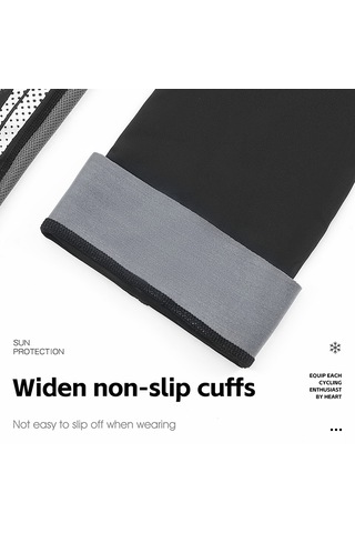 West Bıkıng Yp0212125 1 Çift Unisex Buz İpek Soğutma Kollu Yaz Güneş Koruyucu Uv Koruma Kolluk Siyah