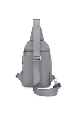 Smart Unisex Body Bag Tasarım Vücut Sırt Ve Göğüs Çantası Ayarlanabilir Askılı Gri GRİ