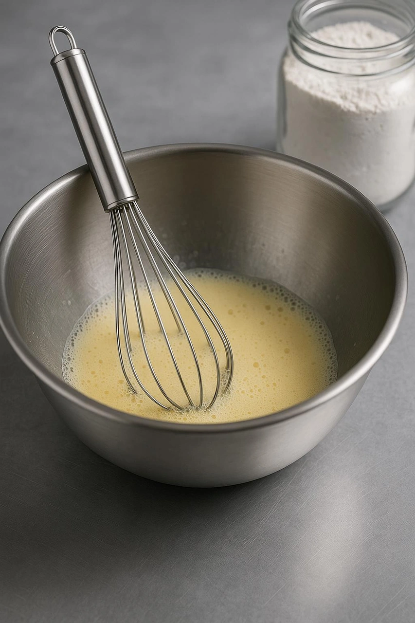 Çelik Küçük Yumurta Çırpıcı 14 Cm Metalik Gri