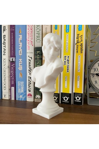 Sappho Büstü Afrodit Kültü Hediyelik Dekoratif Biblo Şair Sapfo Biblosu Antik Yunan Genel