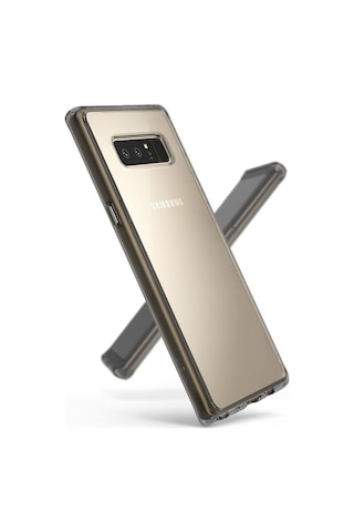 Ringke Fusion Galaxy Note 8 İle Uyumlu Kılıf Smoke Black