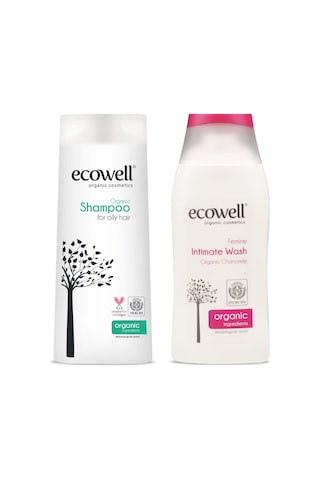 Ecowell Organik İntim Temizleyici 200 ML + Şampuan 300 ML