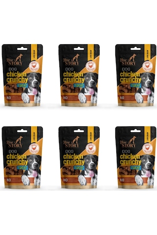 Dog Chicken Crunchy 6x80gr. Tavuklu, Köpek Ödül Maması