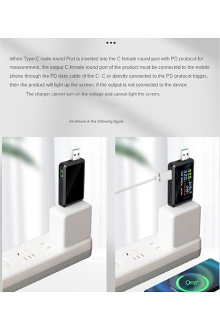 Maoyaya Hhk Dijital Voltmetre Akım Gerilim Ölçer 1 Adet, Akıllı Tasarım 1 Adet