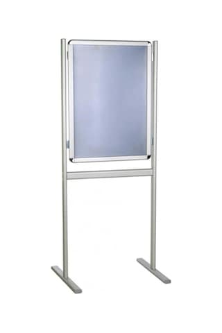 B2 50X70Cm Alüminyum Tek Taraflı Kaldırım Reklam Poster Pano