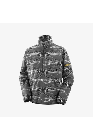 Salomon Salomon Fleece Slam Jam Erkek Sweatshirt Black Lc2719700 Çok Renkli