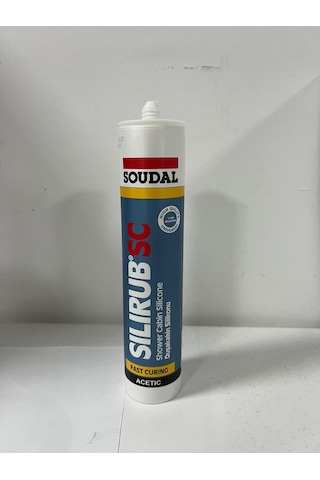 Duşakabin Silikonu Soudal Şeffaf 280 Ml Duşakabin Silikonu