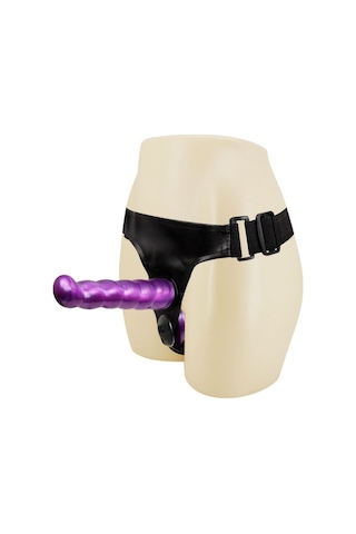 Lilitu Shop Belden Bağlamalı Çift Taraflı Strapon Dildo