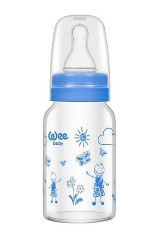 Wee Baby 770 Isıya Dayanıklı Cam Biberon 120 ML
