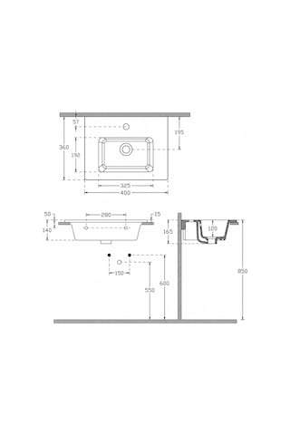 Isvea Sistema T-flat Slim İnce Formlu Lavabo 40x36 Cm Beyaz 10sl50040