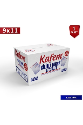 Kilitli Poşet . 9 X 11 Cm Kilitli Naylon Torba 1000 Adet