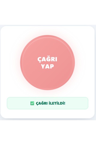 Kablosuz Çağrı Sistemi Wi-fi Tabanlı Çağrı Zili