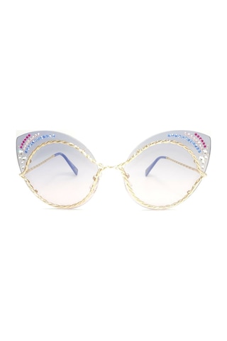 Marc Jacobs 161 S Str Br0 I4 61 G Kadın Güneş Gözlüğü Mavi