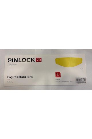 Pınlock 70 Mt Helmets Sarı V-28 / V-28b / C