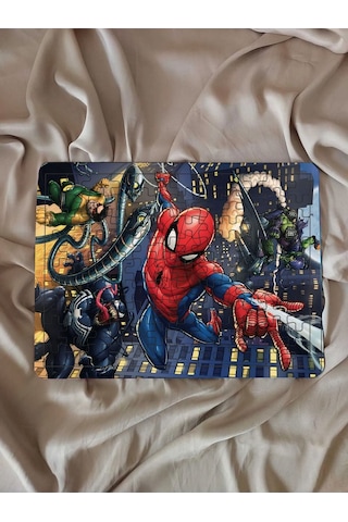 Çocuk Puzzle Ahşap Örümcek Adam2 108 Parça Mobilya