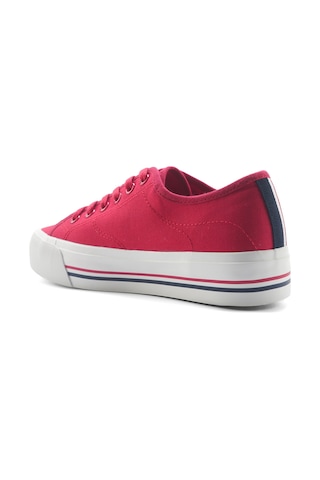 U.s. Polo Assn. Lerony 5fx Kırmızı Kadın Sneaker Kırmızı