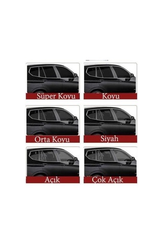 Filmi Siyah Amerikan Çizilmez Koyu Ton 75 Cm X 4 Metre