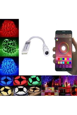 BLUETOOTH RGB ŞERİT LED KONTROL MODÜL CİHAZI