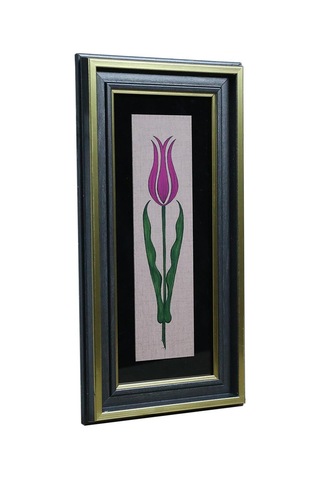 E38 El İşçiliği Suluboya Tablo - 16 32 Cm - 6537