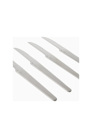 Georg Jensen Arne Jacobsen 16 Parça Paslanmaz Çelik, Çatal Bıçak Seti Çok Renkli