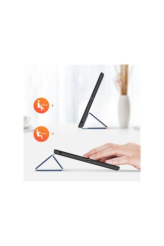 Dux Ducis Huawei Matepad Pro 10.8 Kılıf Kalem Yerli Soft Tpu Mıknatıslı Domo Kılıf Mediapad M6- 5775