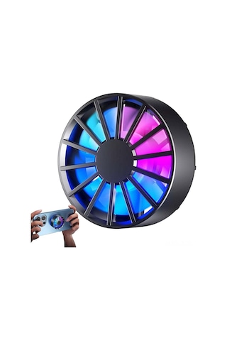 Konesam Al06 Akıllı Telefon Ve Tablet Soğutucu - Manyetik Sogutma, Hızlı Isı Alma, Düşük Gürültü - Siyah