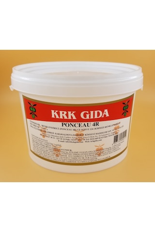 Krk Gıda Gıda Boyası Kırmızı 1 KG Krk Gıda Gıda Boyası Kırmızı 1 KG