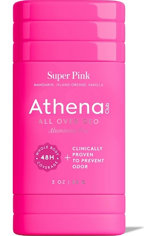 Athena Club Super Pink Alüminyumsuz Tüm Vücut Stick Deodorant 85gr