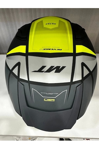 Mt Helmets Mt Revenge 2 S Hatax C3 Motosiklet Kaskı Mat Sarı
