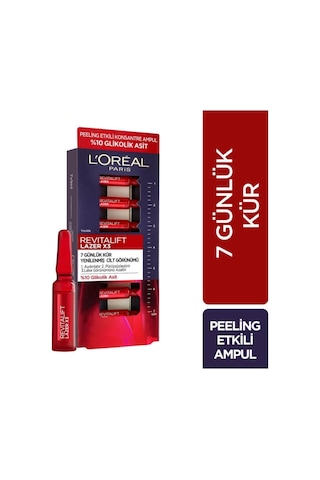 Yüz Bakim Serumu & Revitalift Lazer 7 Günlük Kür Peeling Etkili Ampul