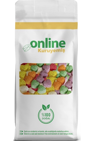 Online Kuruyemiş Jöle Lokum Kalpli 500 Gr