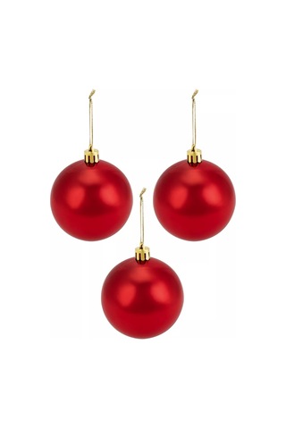 Mıland Yılbaşı Ağacı İçin Süs Noel Topları 6'lı Set 185699450 Ev İçin