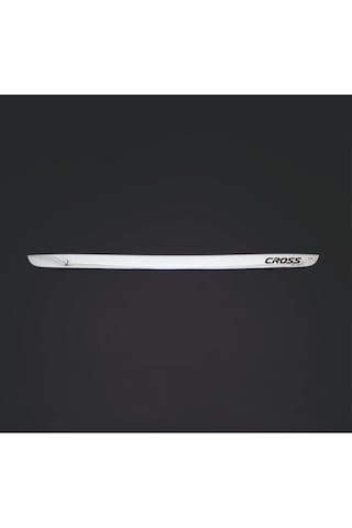 Fiat Egea Cross 2016+ Krom Yazılı Bagaj Alt Çıtası Paslanmaz Çelik