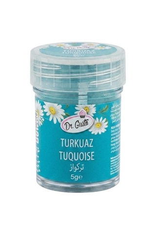 Turkuaz Yenilebilir Şeker Hamuru Figür Ve Çiçek Boyası 5 Gr Konsantre Gıda Boyası