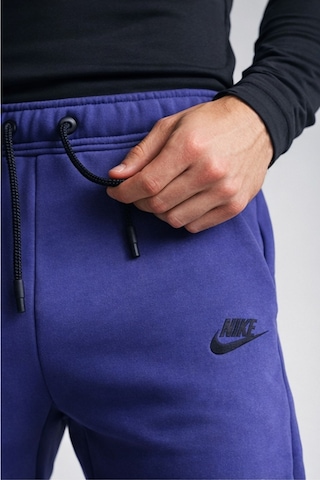 Nike Tech Fleece Slim Fit Men S Track Jogger Pants Erkek Dar Kesim Eşofman Altı Koyu Mavi Koyu Mavi