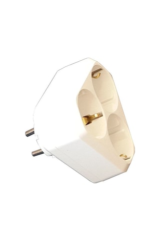 Makel Üçlü Topraklı Priz Golyat Üçgen Tip