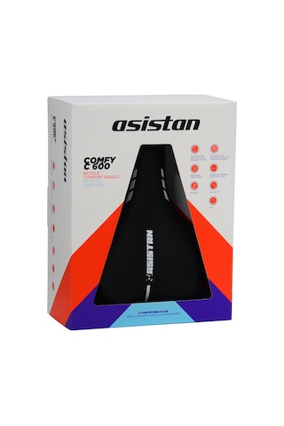 Asistan Comfy C600 Tutma Yerli Jel Dolgulu Bisiklet Selesi Siyah