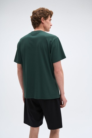 Relax Mode Erkek Kısa Şortlu Pijama Takımı - 2066r Yeşil