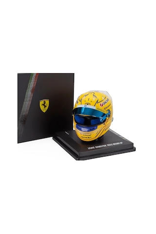 Looksmart Ferrari Miami Gp 2025 Lewis Hamilton Diecast Kask 1/5