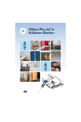 Oithox Plus Hamam Böceği Karınca Yemi İlacı Jeli 35 G 90 Gün Kalıcı Etki