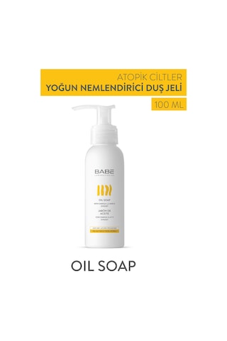 Babe Oil Soap 100ml - Çok Kuru Ciltler için Vücut Yıkama Yağı