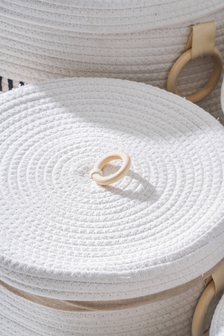 Vera Hasır 5 Li Çok Amaçlı Sepet Seti Renkli